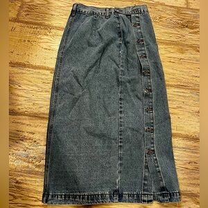 Jean skirt